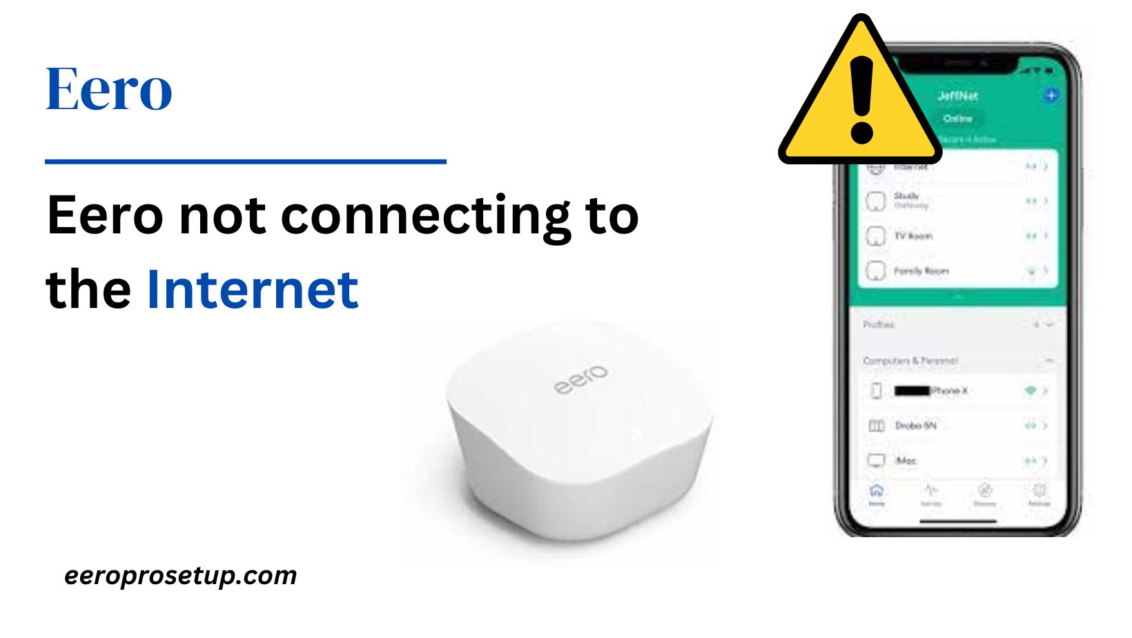 Eero not connecting to the Internet