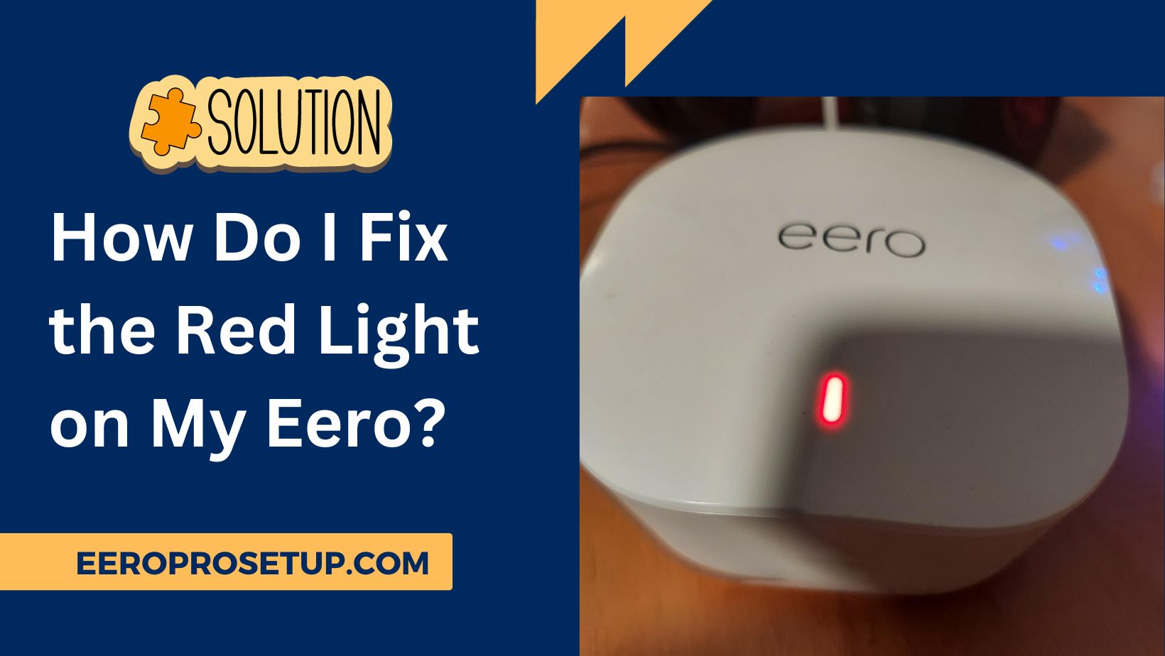 Eero Red Light